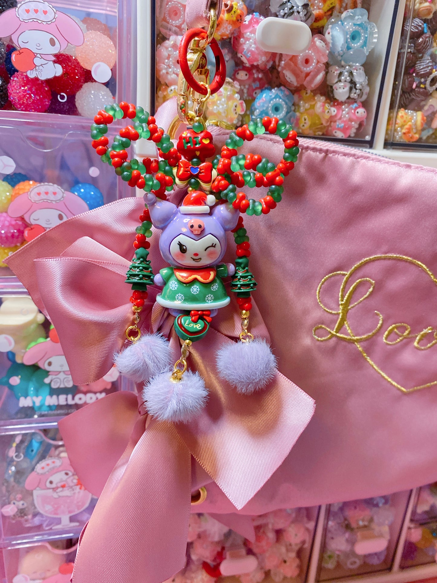 Christmas Friends Keychain