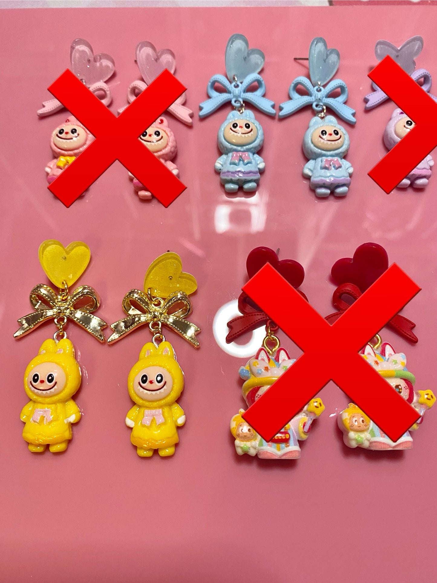Monster Earrings