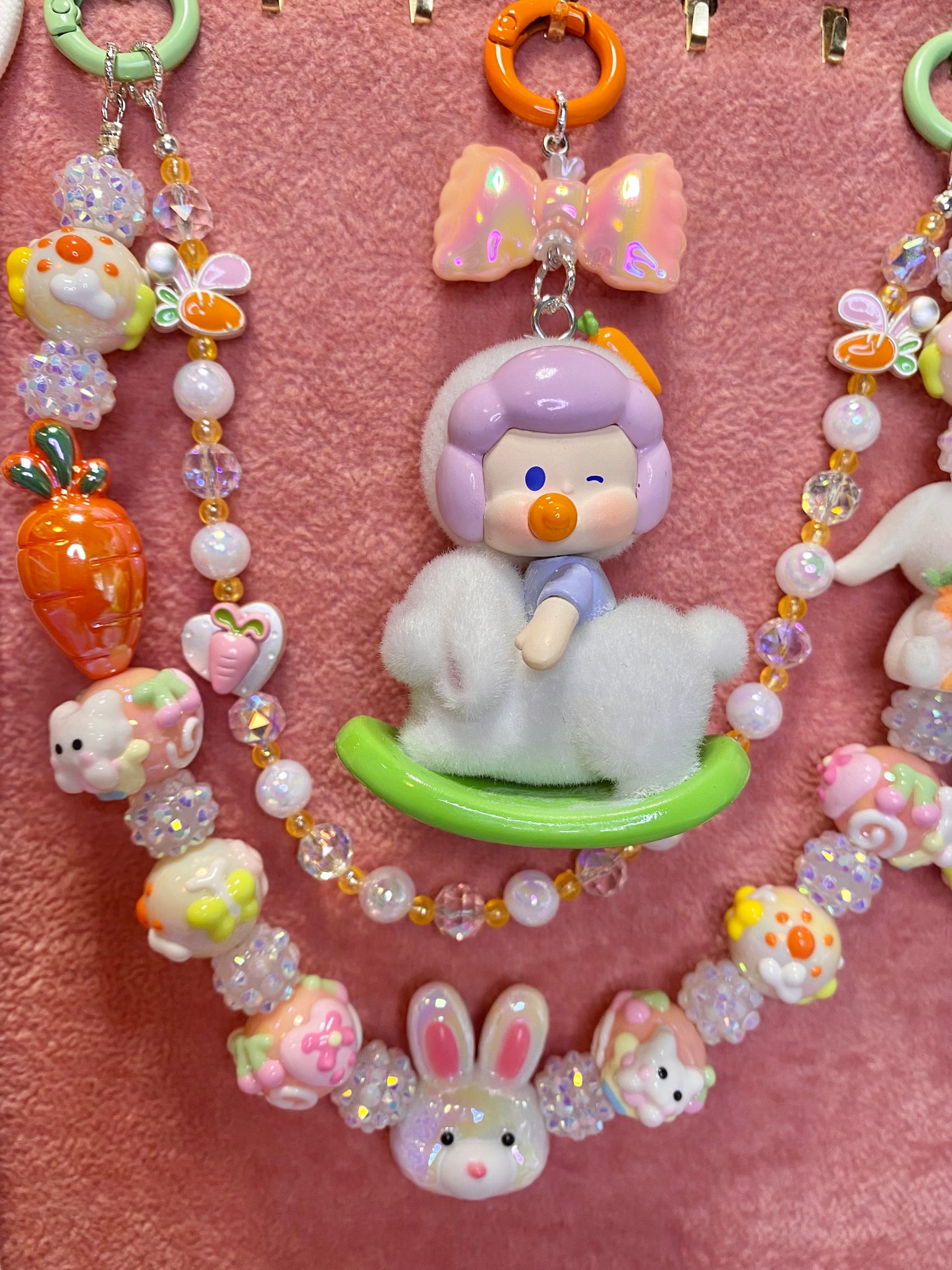 Baby Bunny Keychain