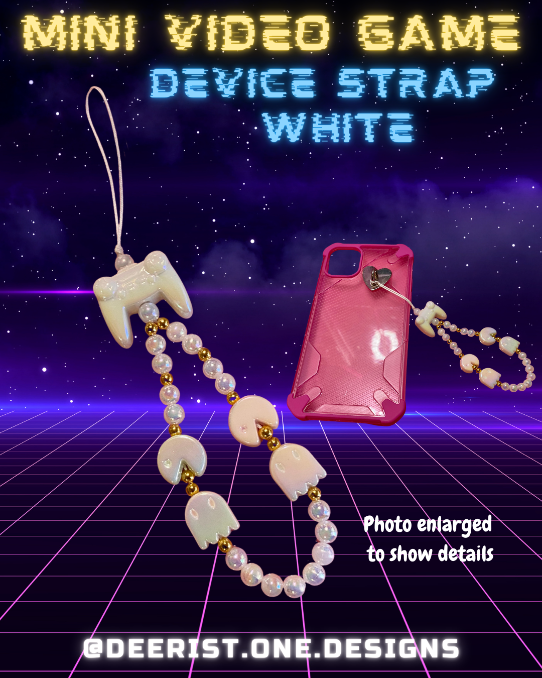 Mini Video Game Strap