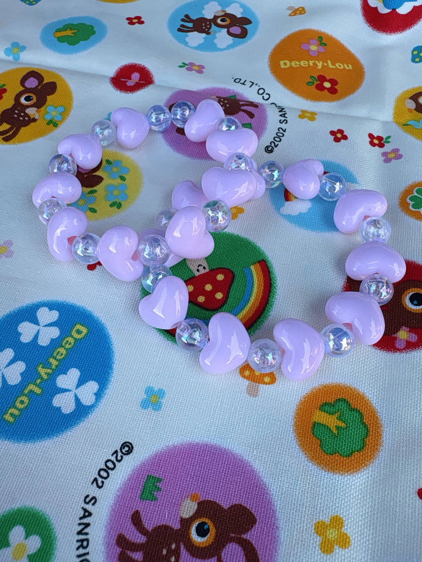 Pink Hearts Bracelet
