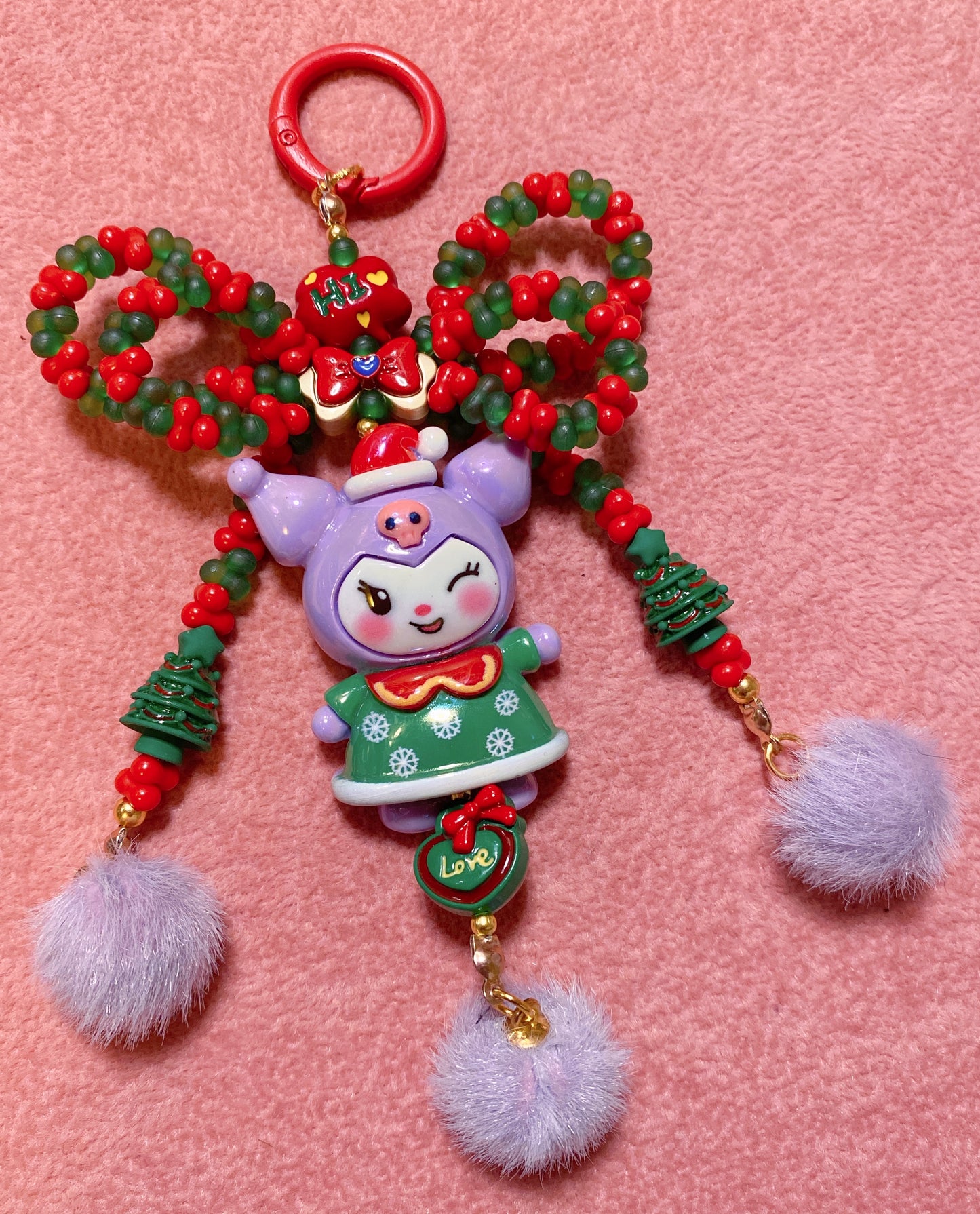 Christmas Friends Keychain