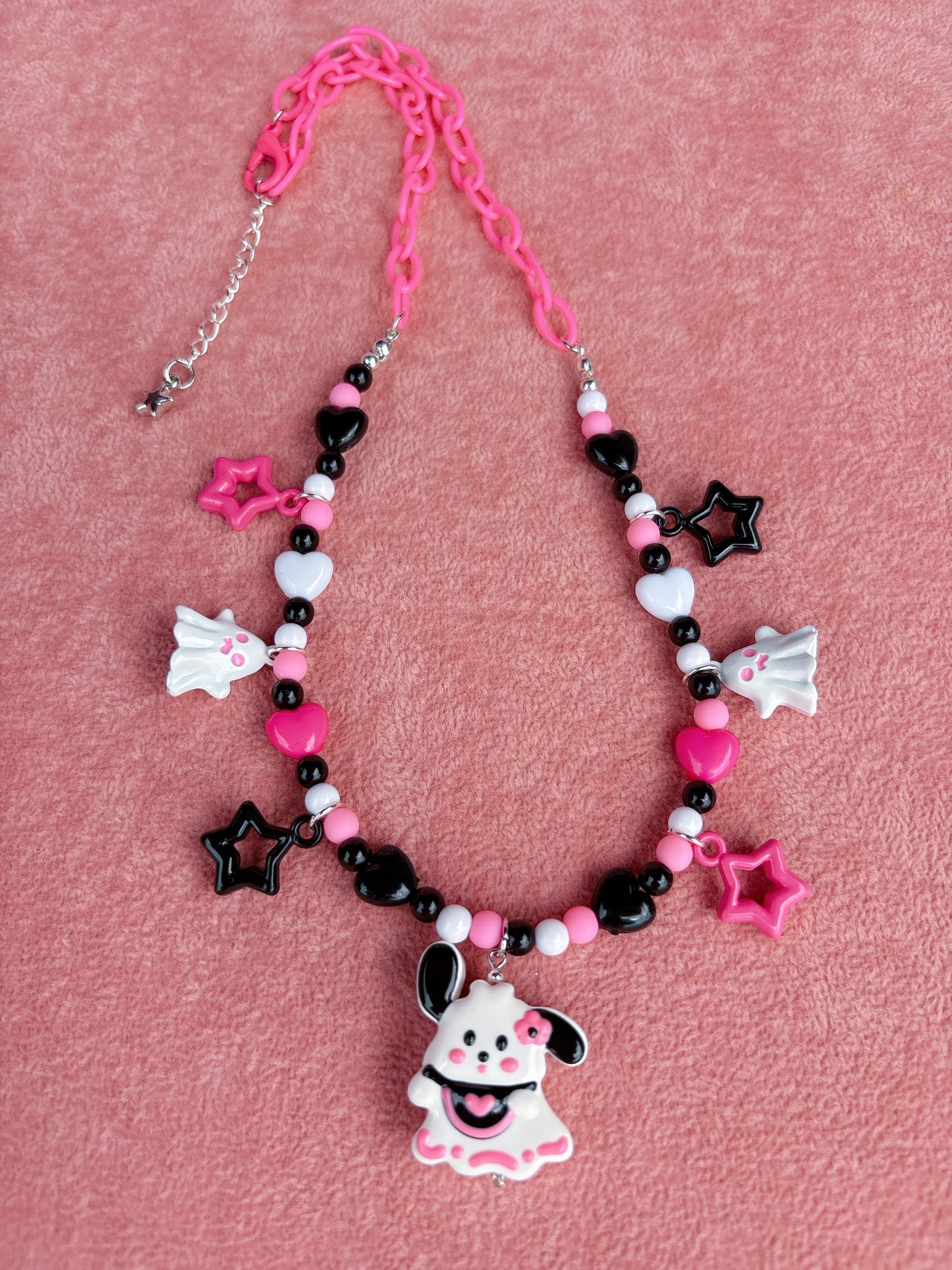 Ghost Puppy Necklace