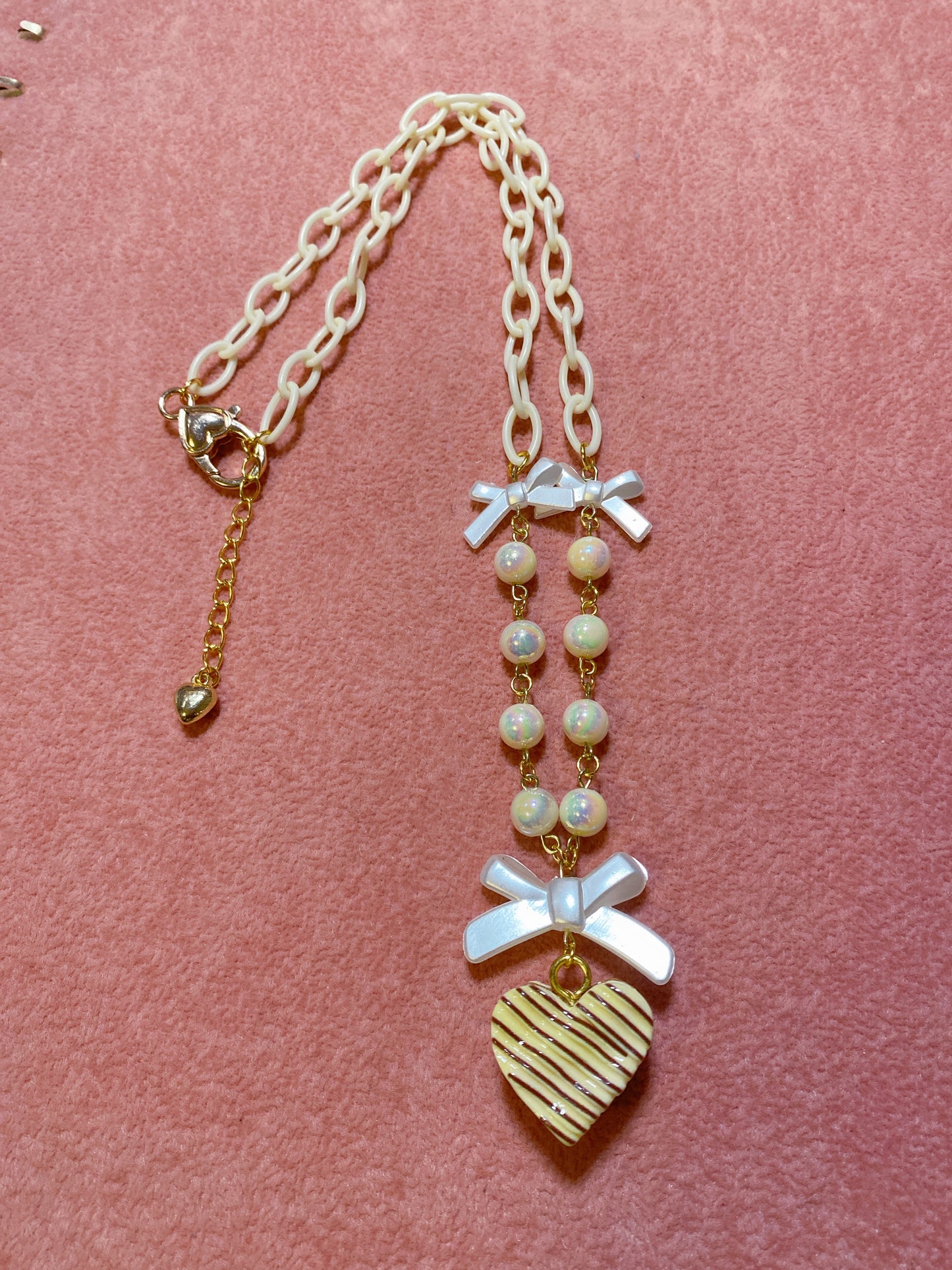 Heart Cookie Necklace