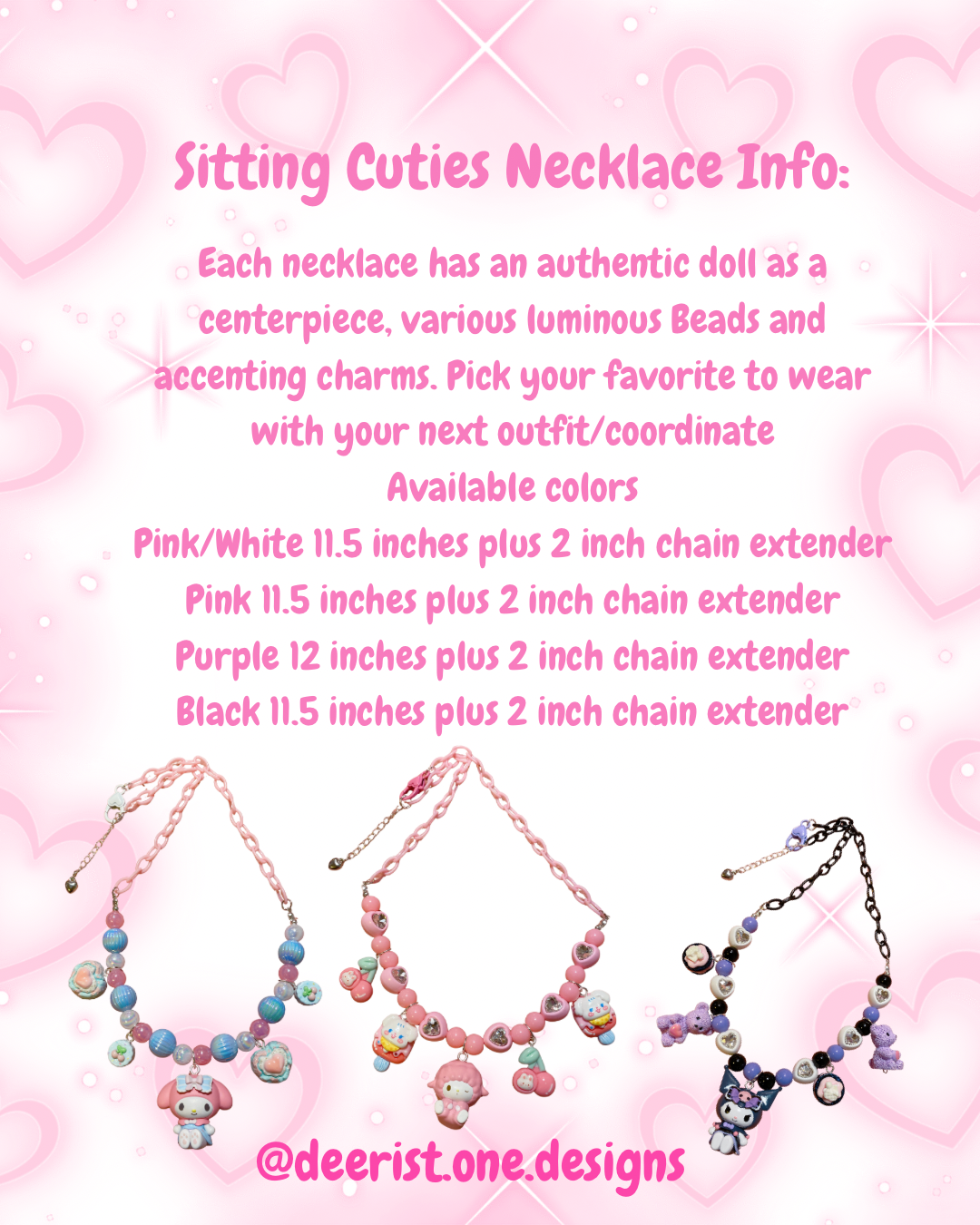 Sitting Cuties Necklace