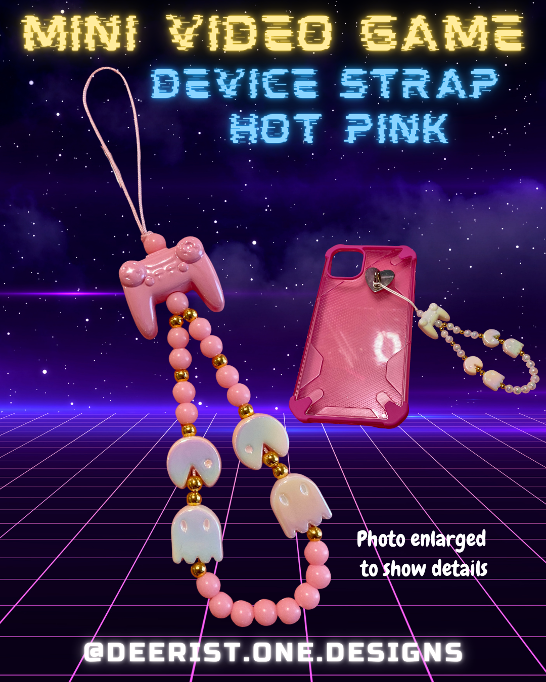 Mini Video Game Strap