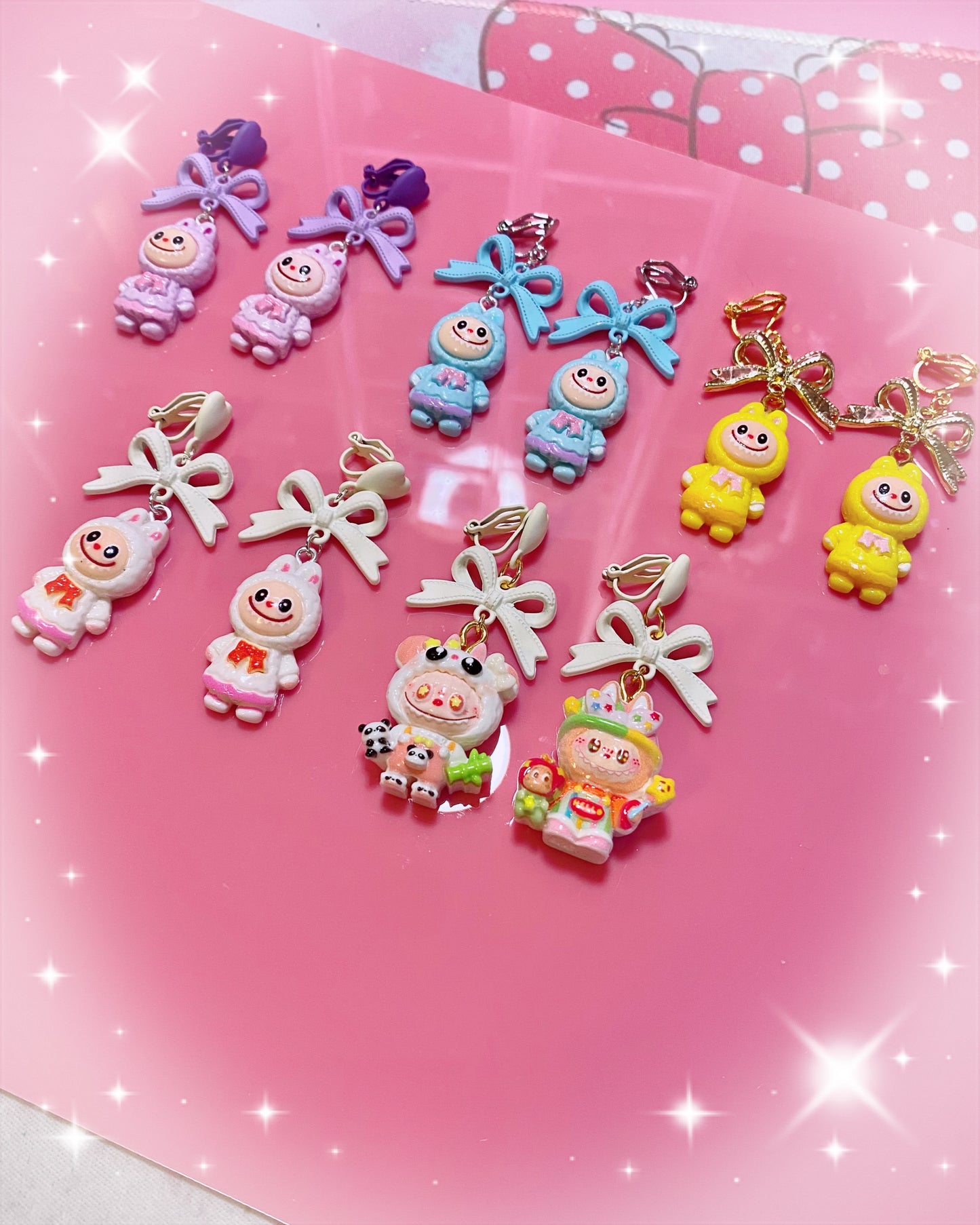 Monster Earrings