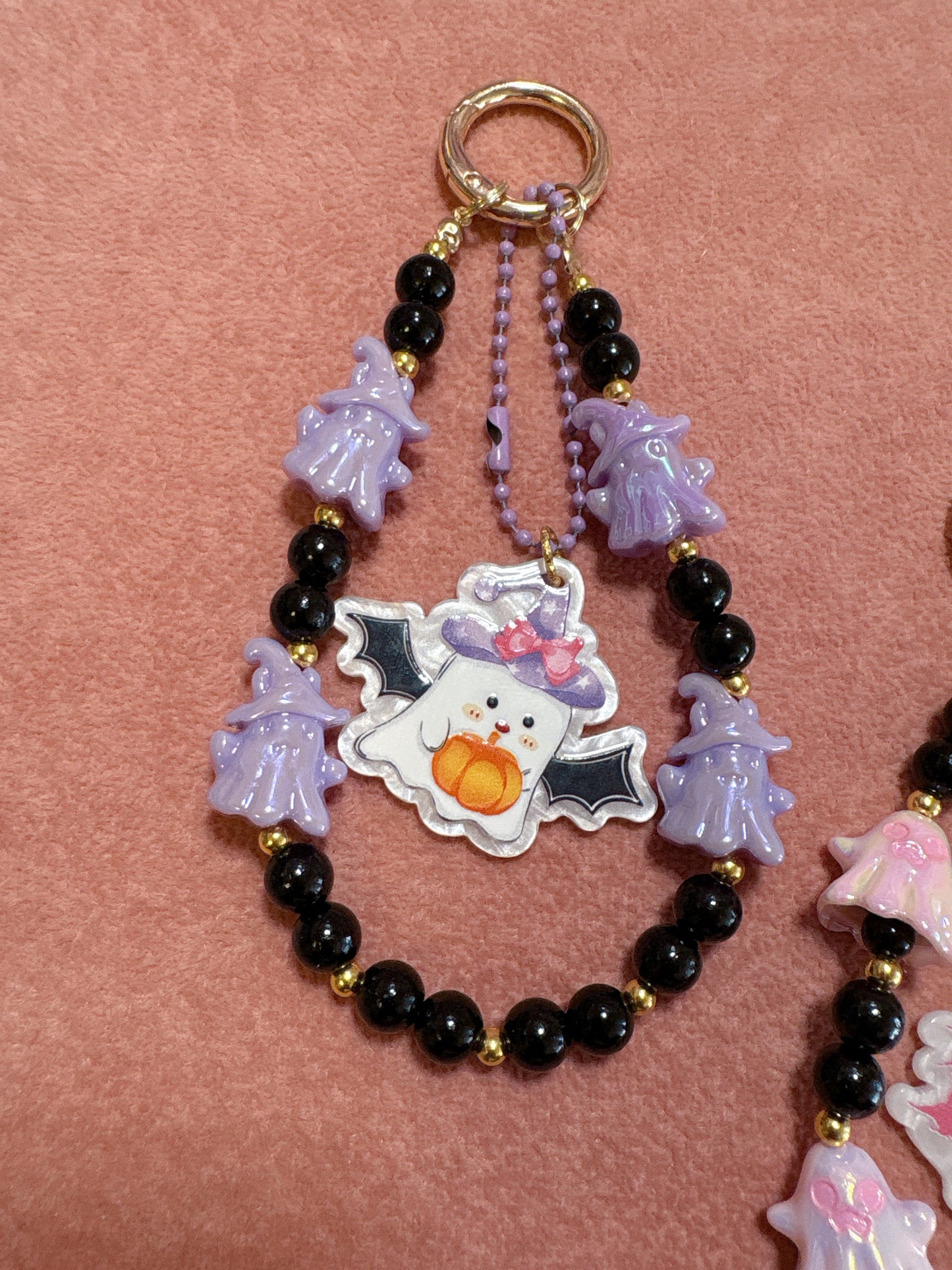 Spooky Ghost Keychain