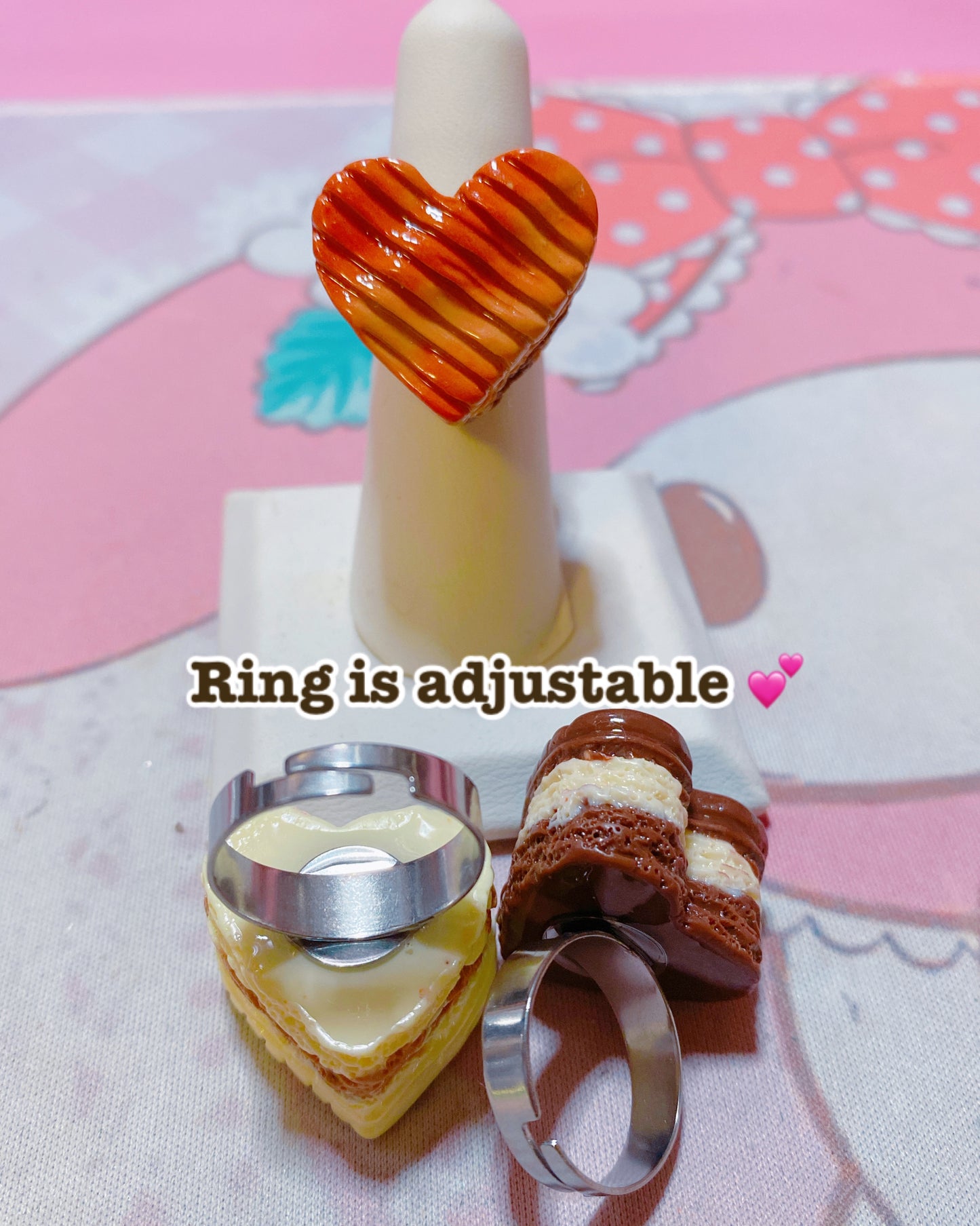 Heart Cookie Ring