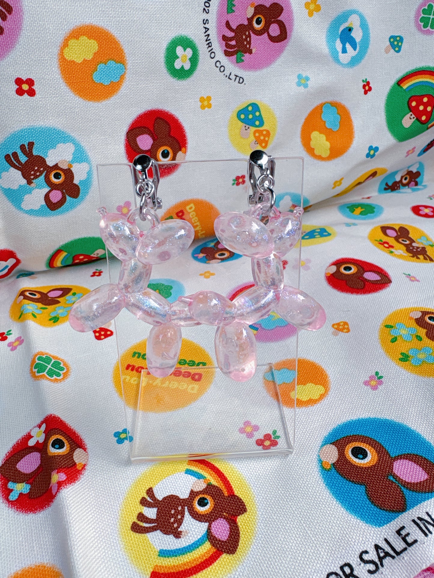 Balloon Dog Earrings