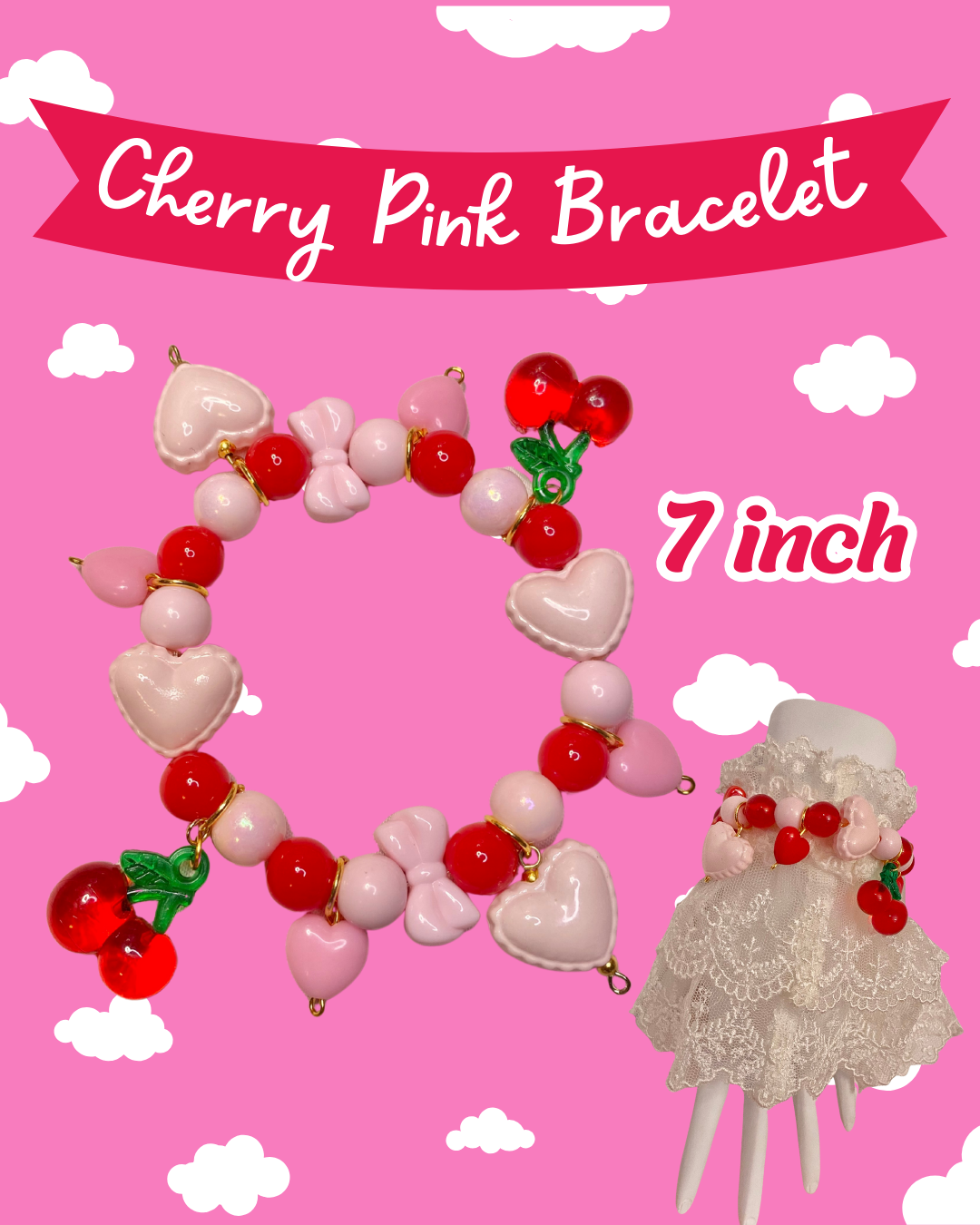 Sweet Cherry Bracelet