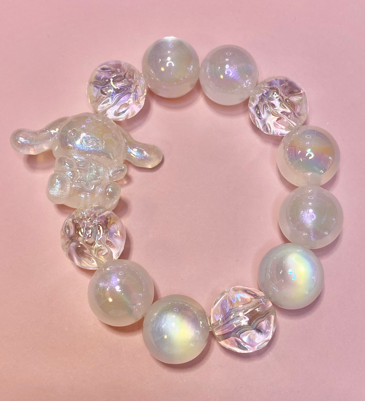Clear Chunky Bracelet