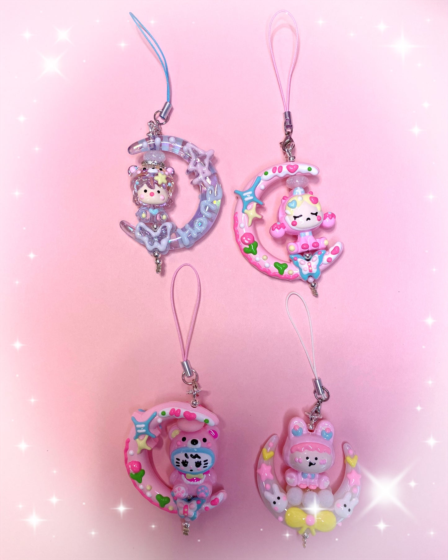 Mini Moon Keychain