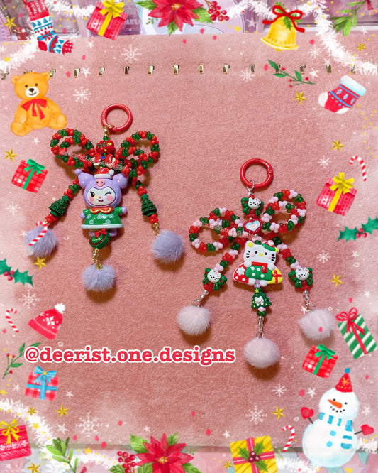 Christmas Friends Keychain