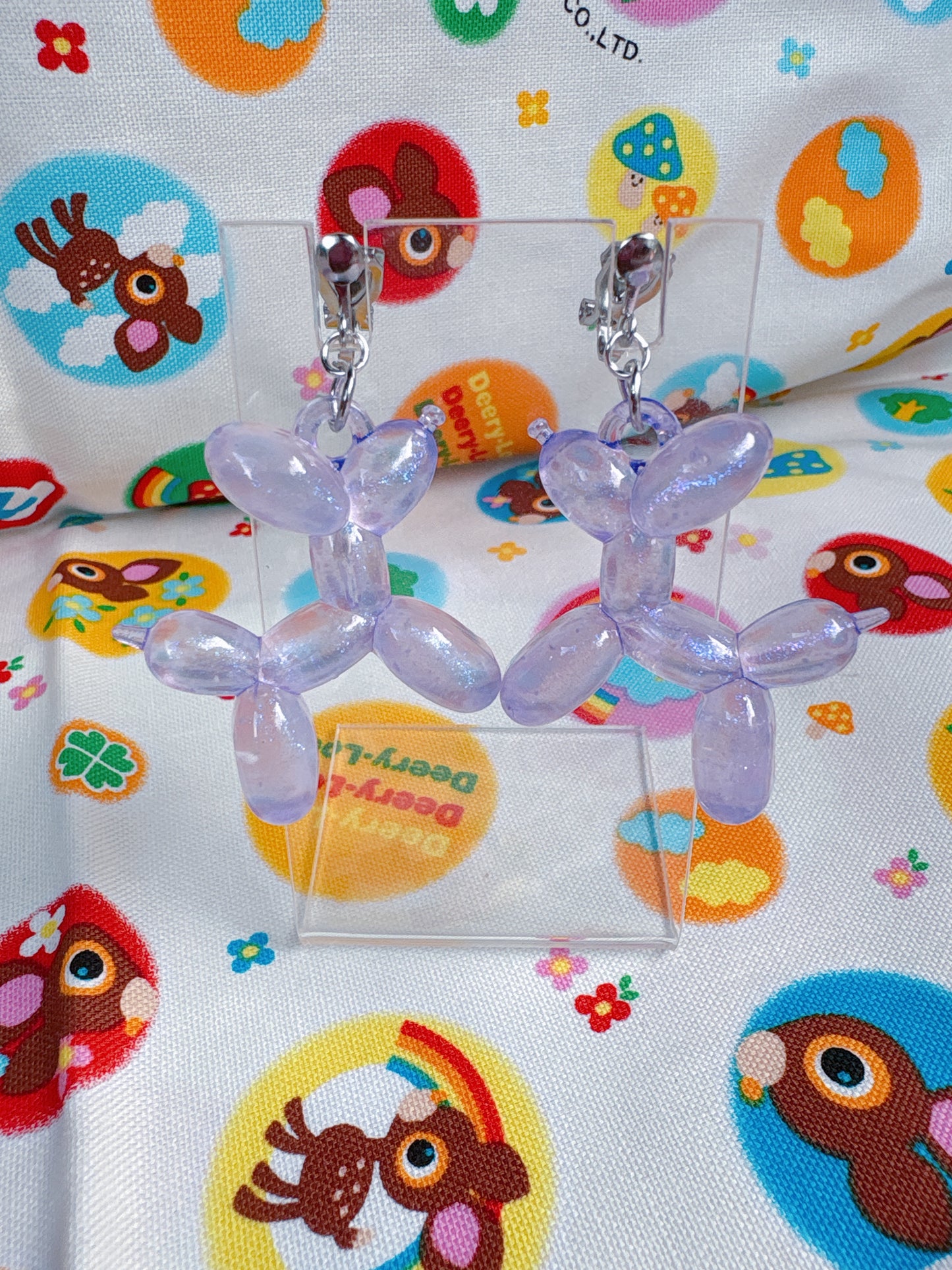 Balloon Dog Earrings