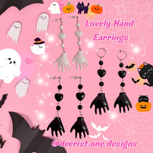 Lovely Hand Earrings
