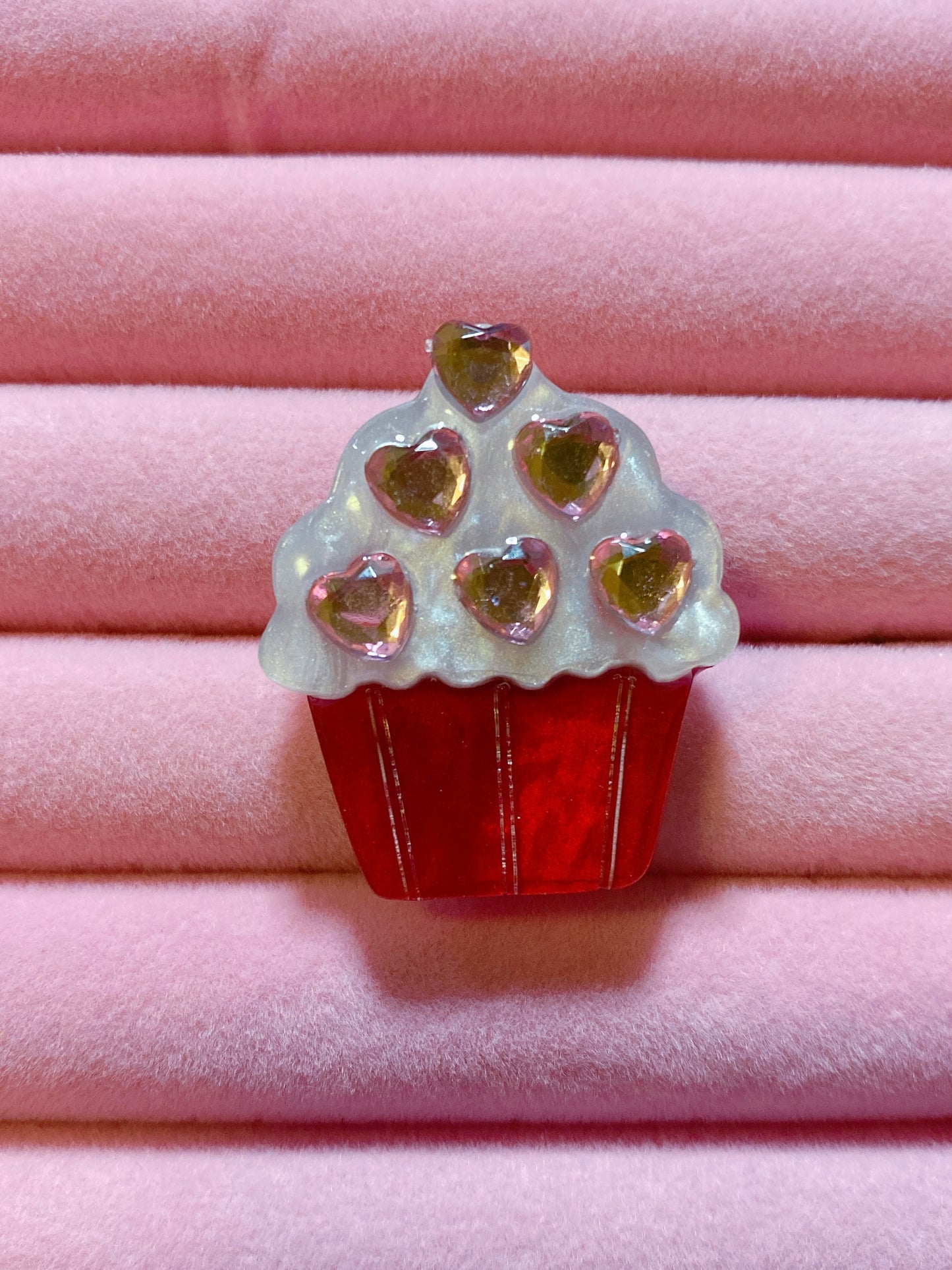 Heart Cupcake Ring