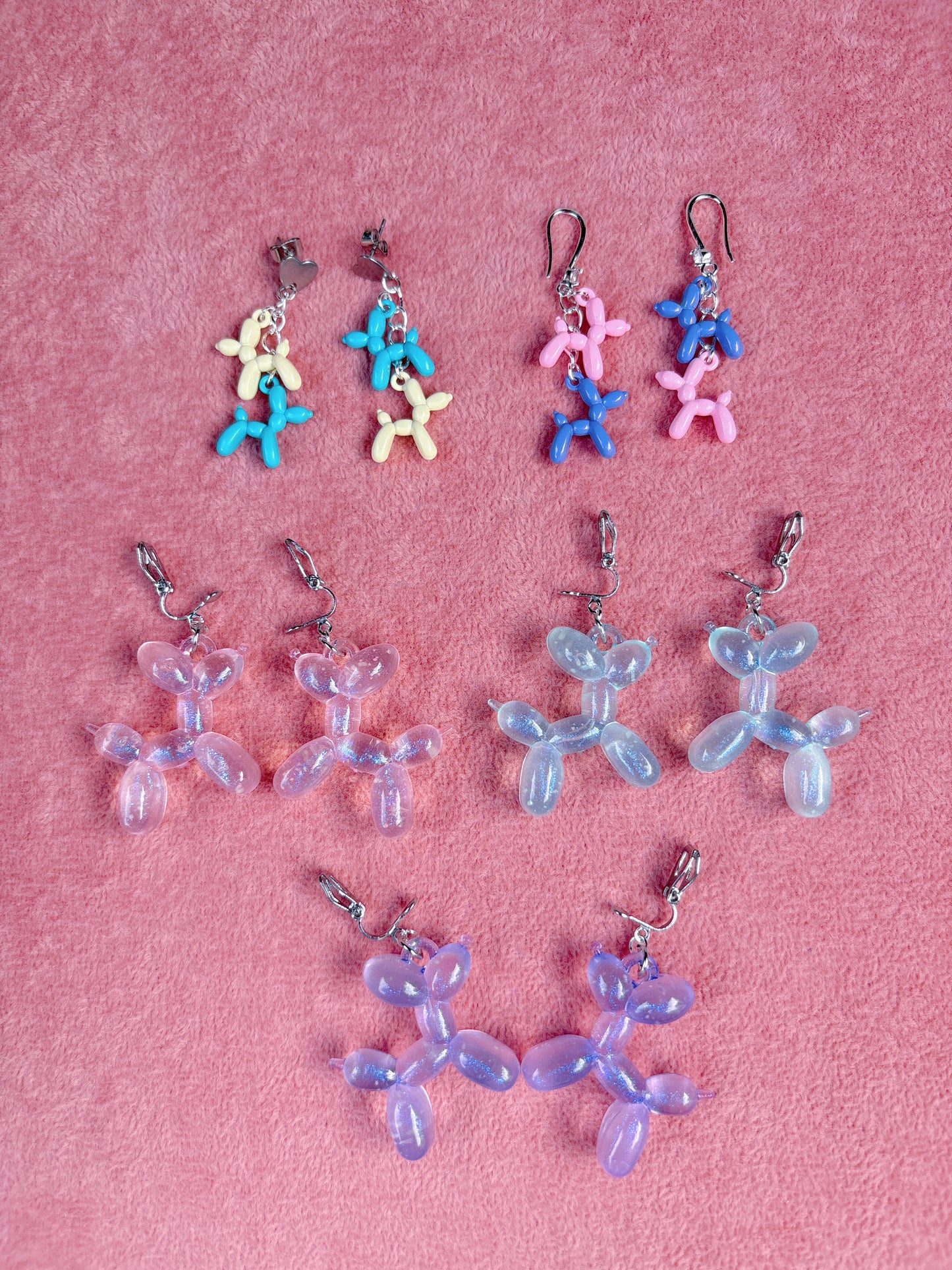 Balloon Dog Earrings