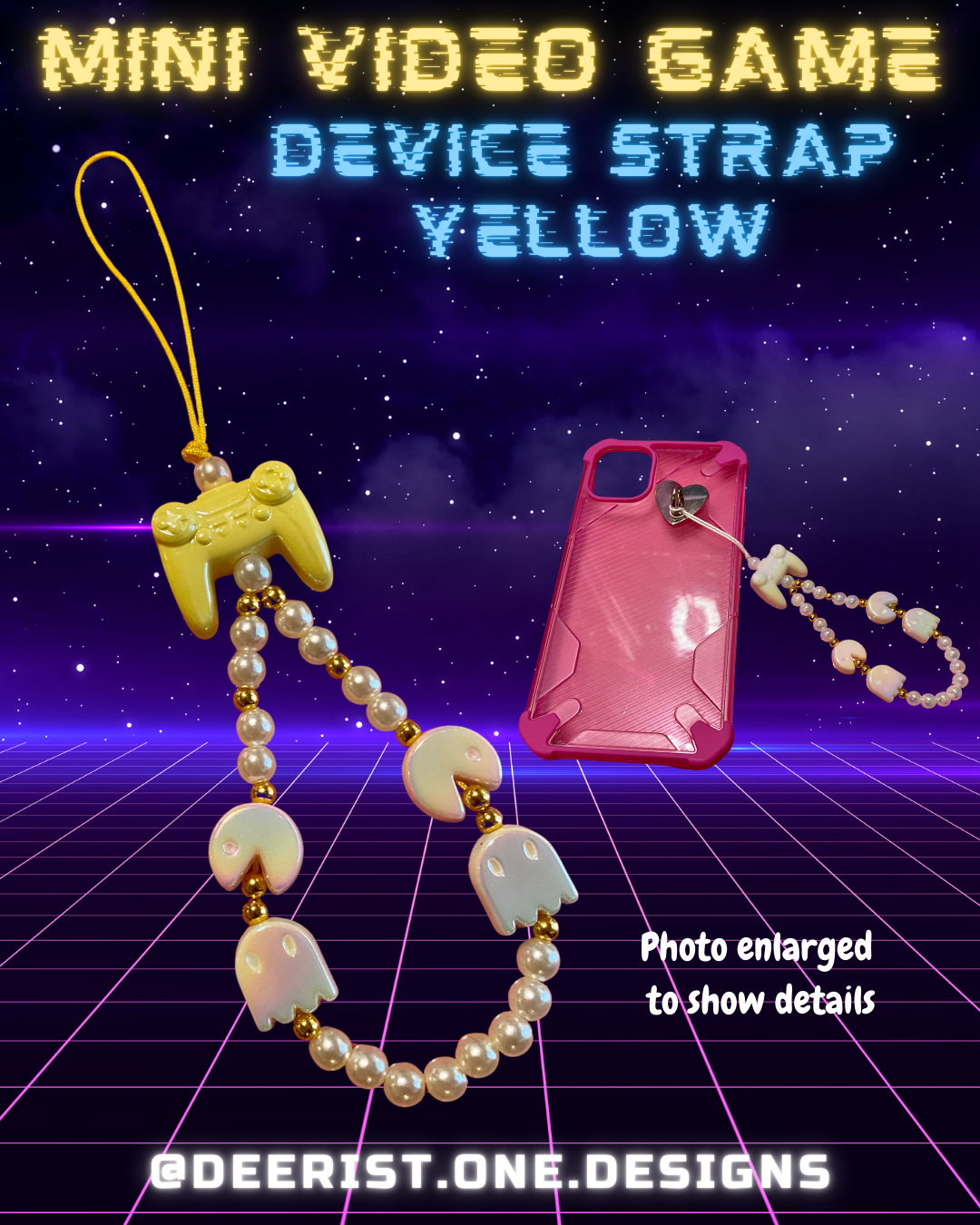 Mini Video Game Strap
