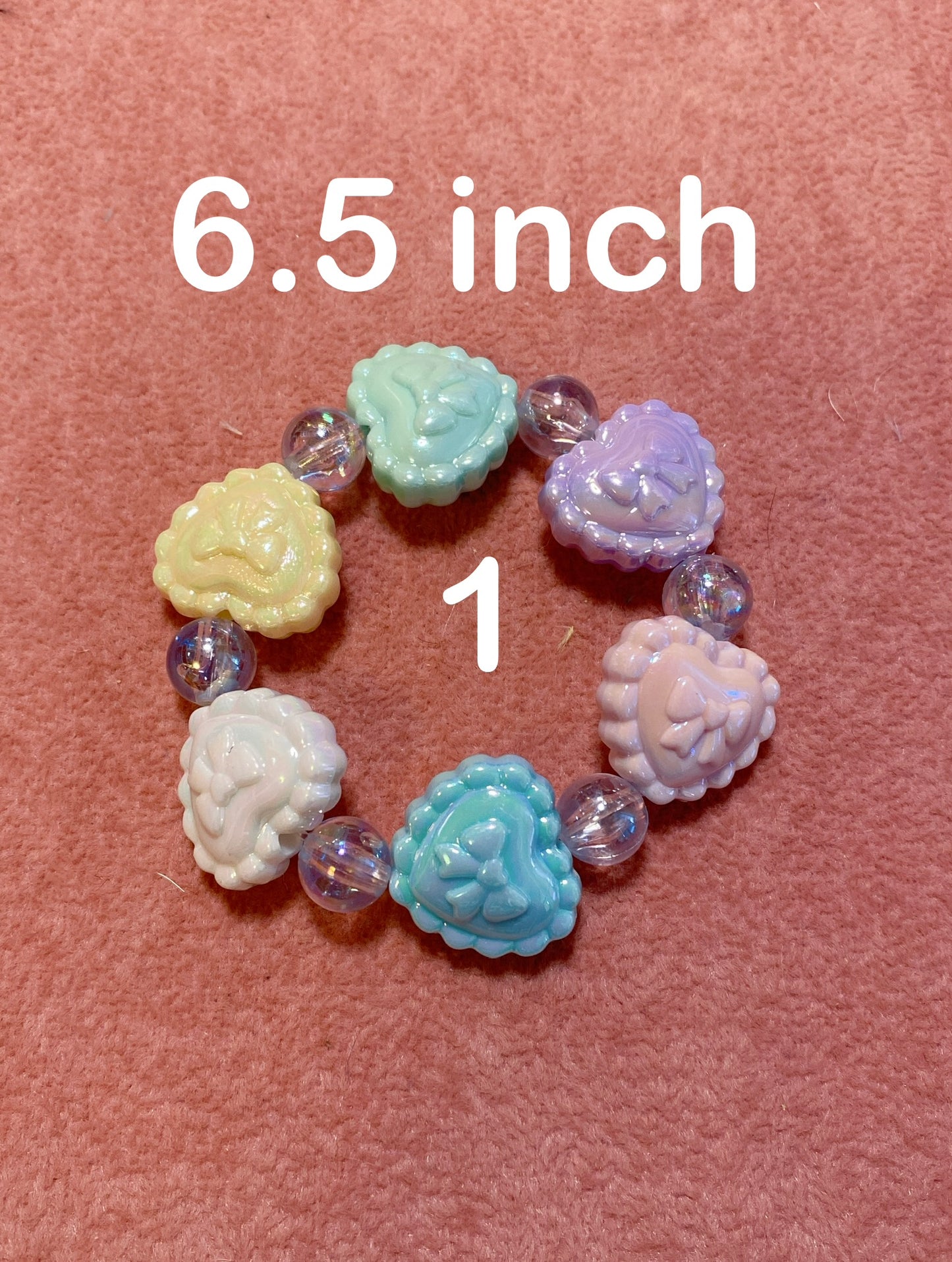 Rainbow Hearts Bracelet