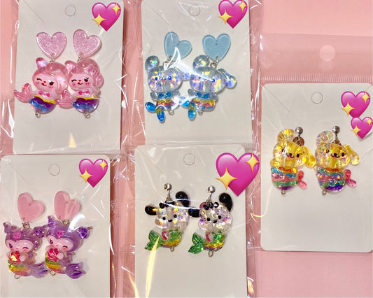 Mermaid Friends Earrings