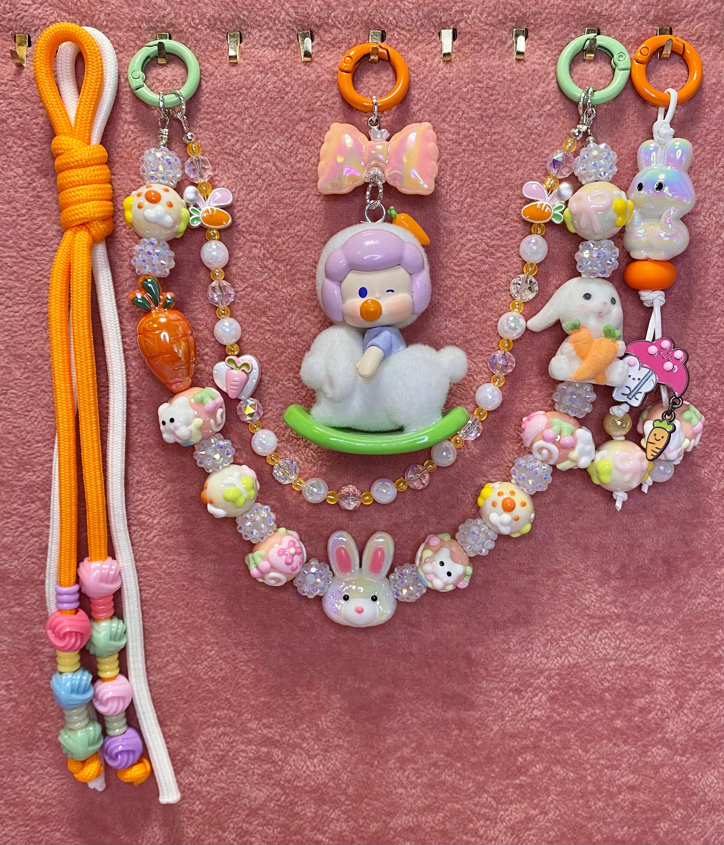 Baby Bunny Keychain