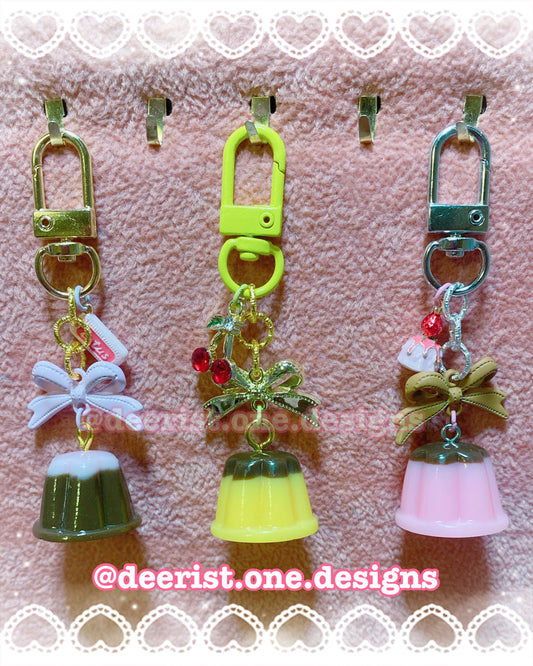 Pudding Keychain