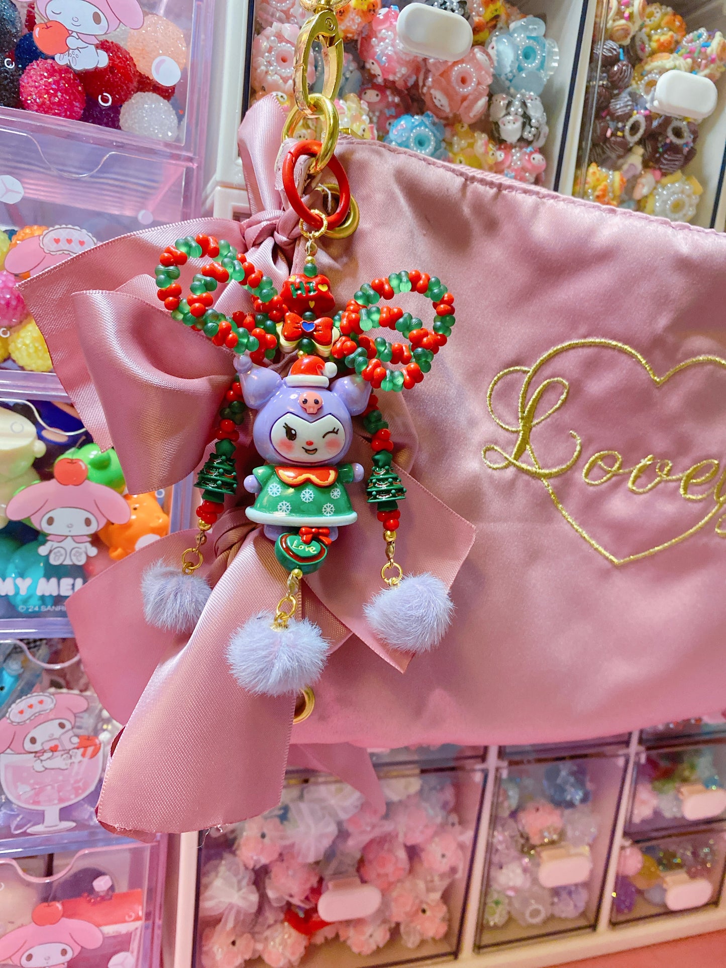 Christmas Friends Keychain