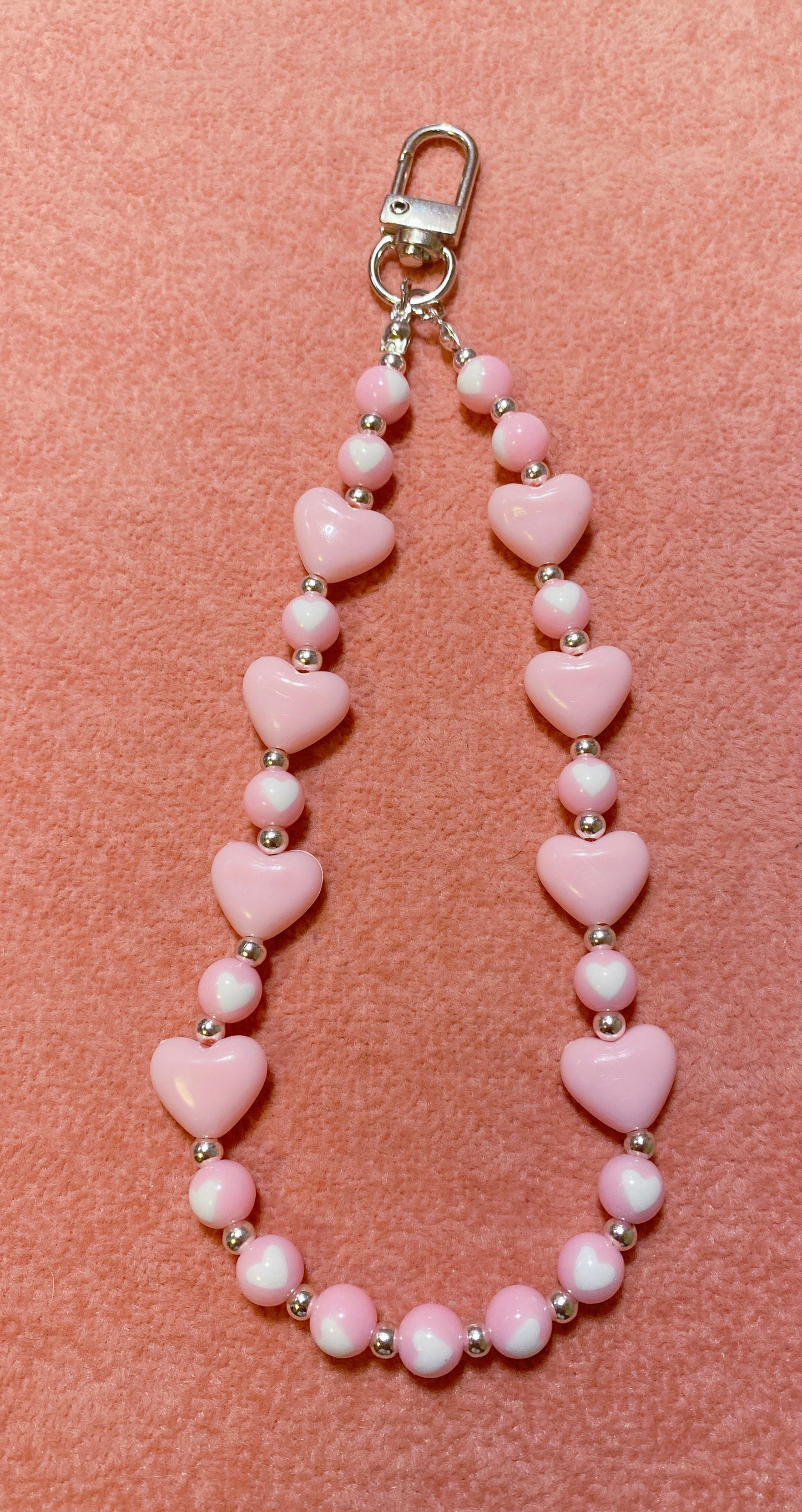 Candy Hearts Bag Chain