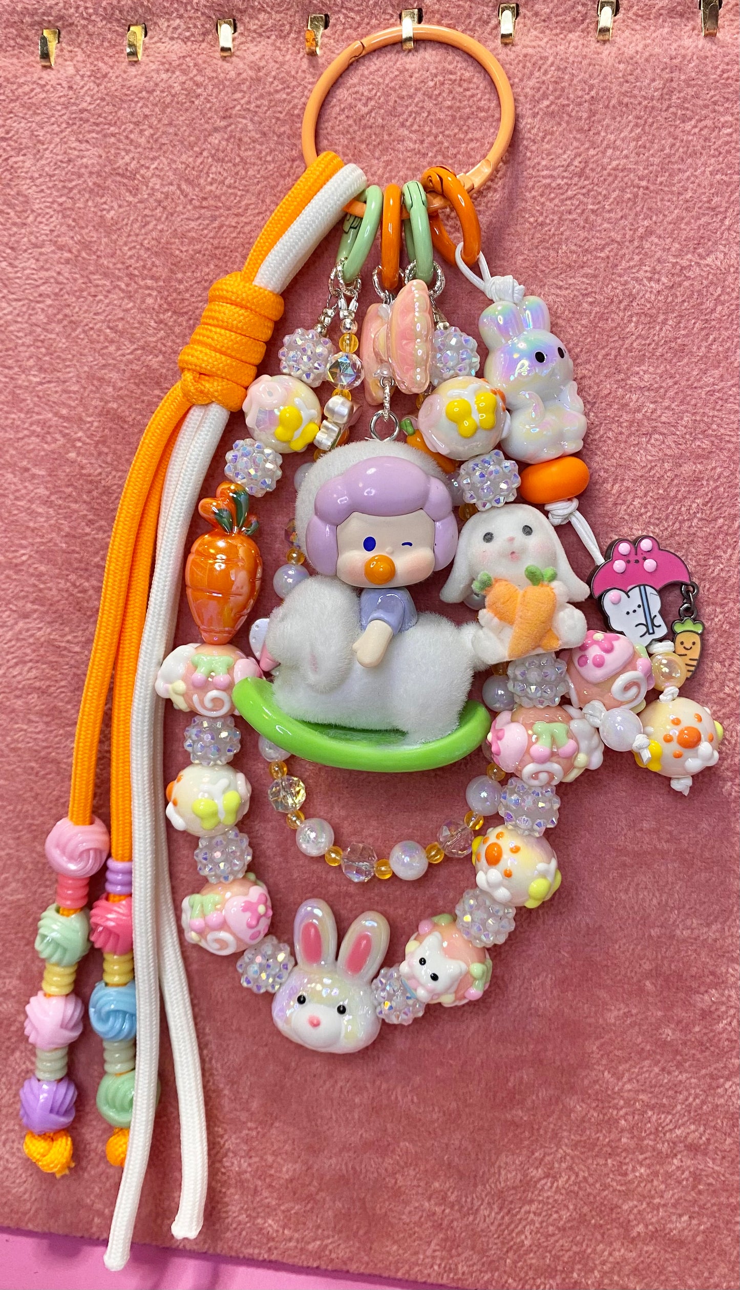 Baby Bunny Keychain