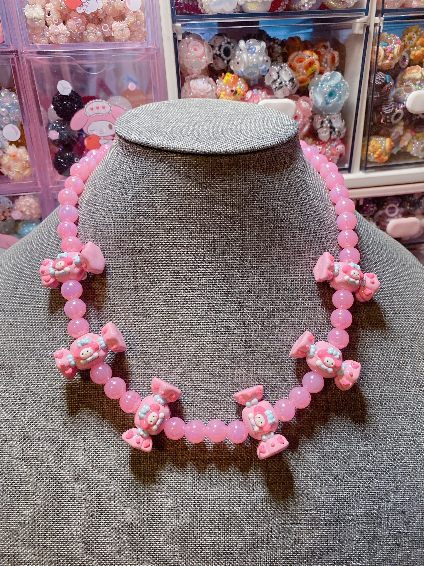 Candy Bunny Necklace