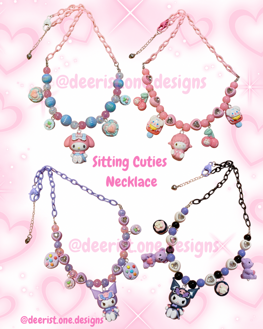 Sitting Cuties Necklace