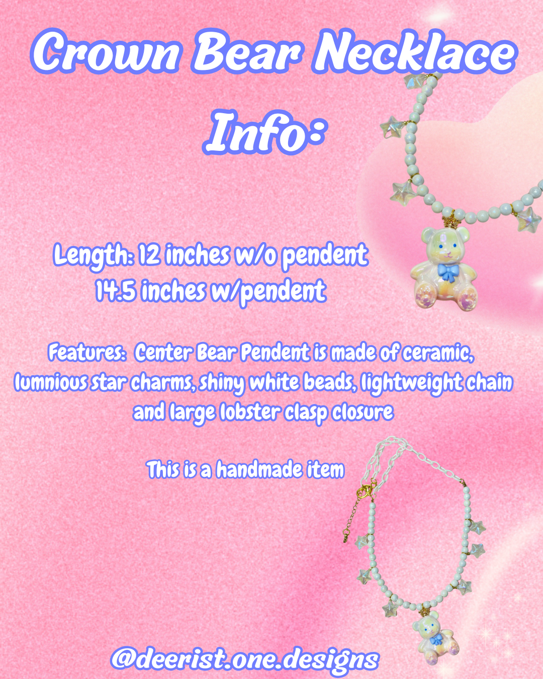 Candy Bear Necklace
