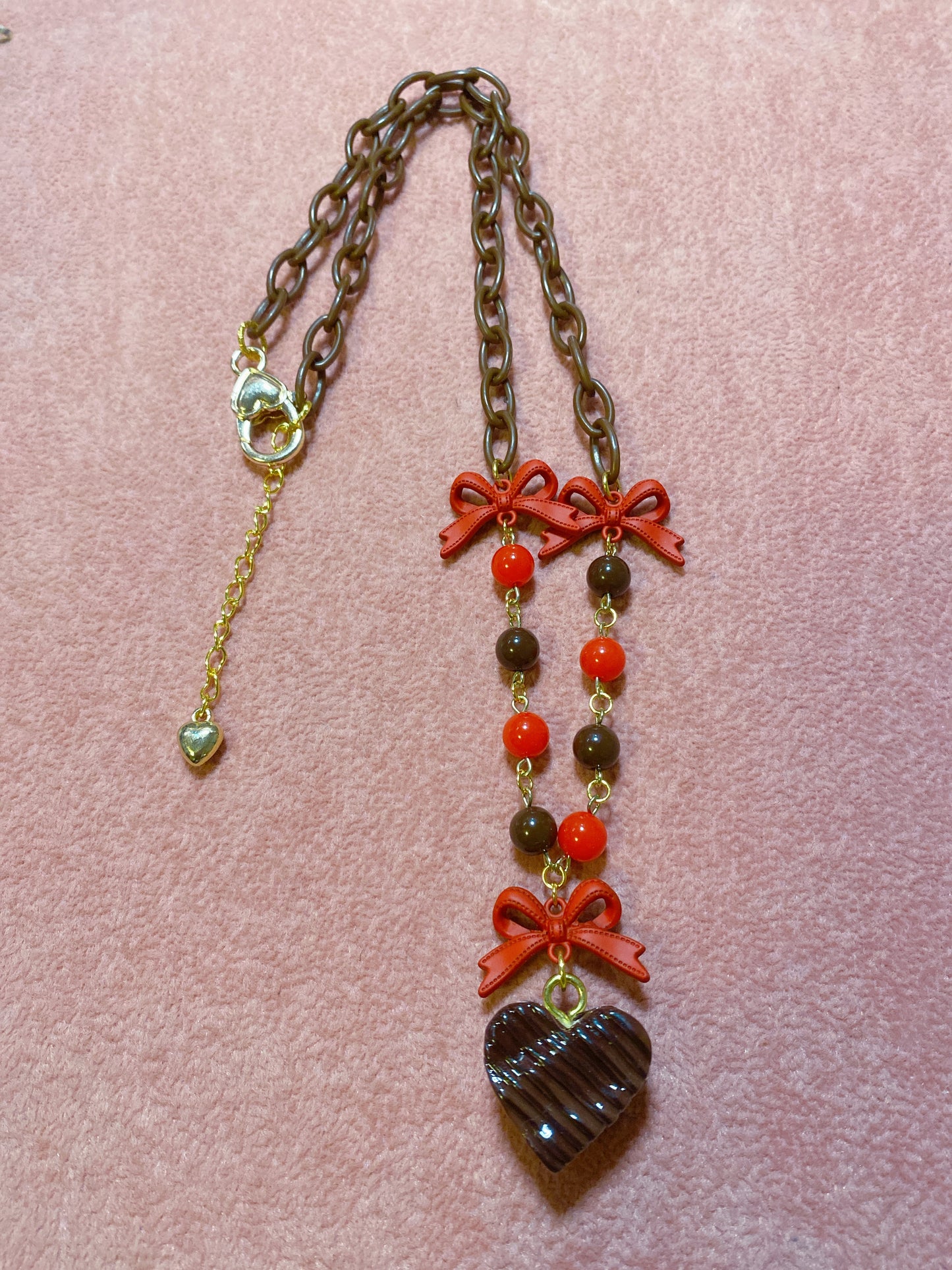 Heart Cookie Necklace