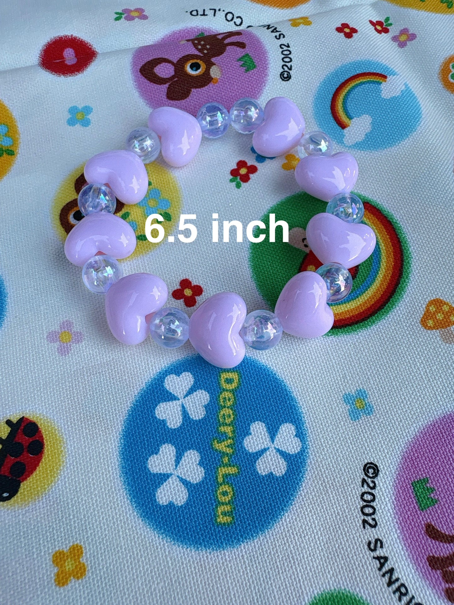 Pink Hearts Bracelet