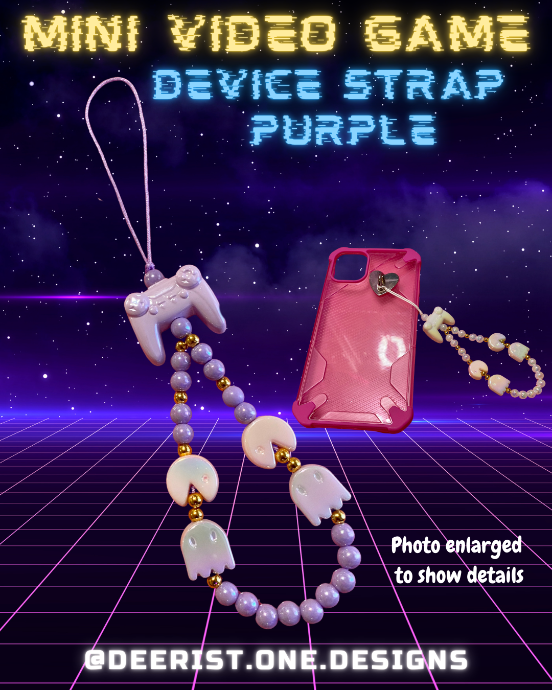 Mini Video Game Strap