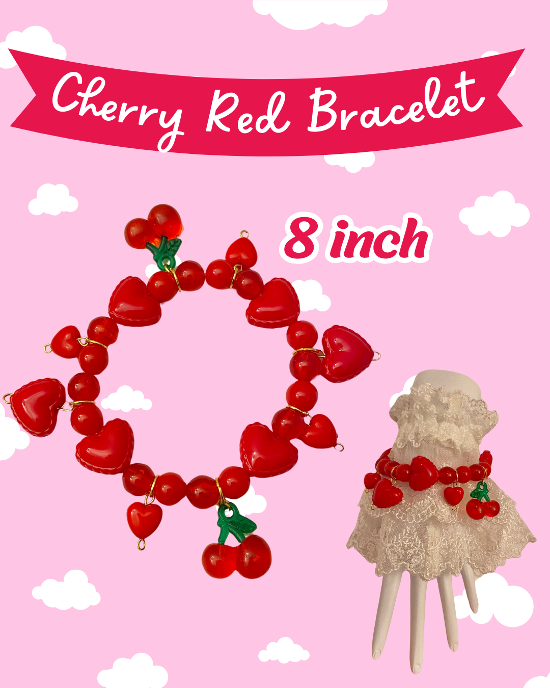Sweet Cherry Bracelet