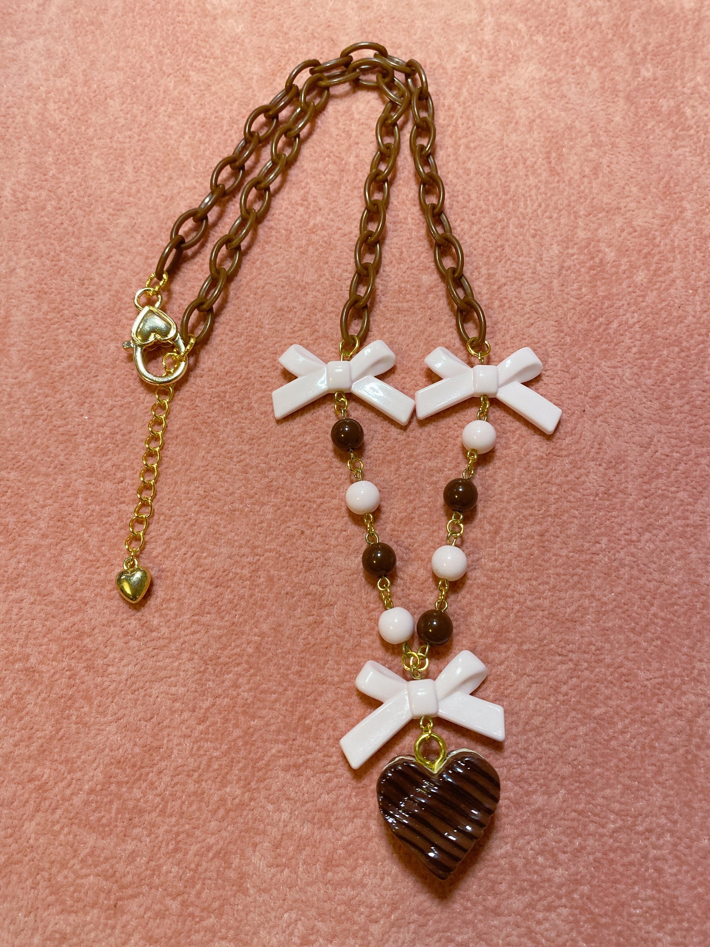 Heart Cookie Necklace