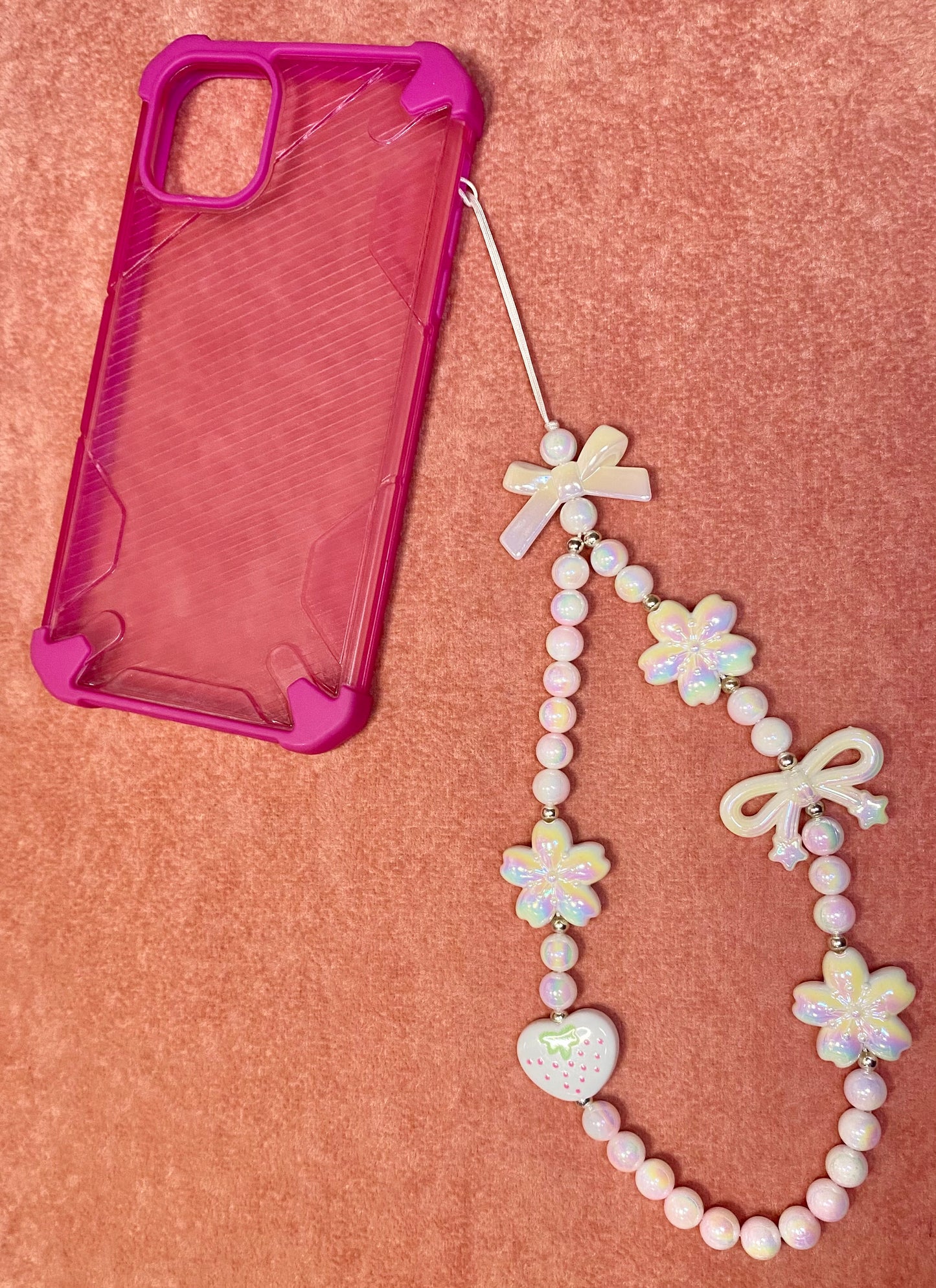 Sakura Flower Phone Strap
