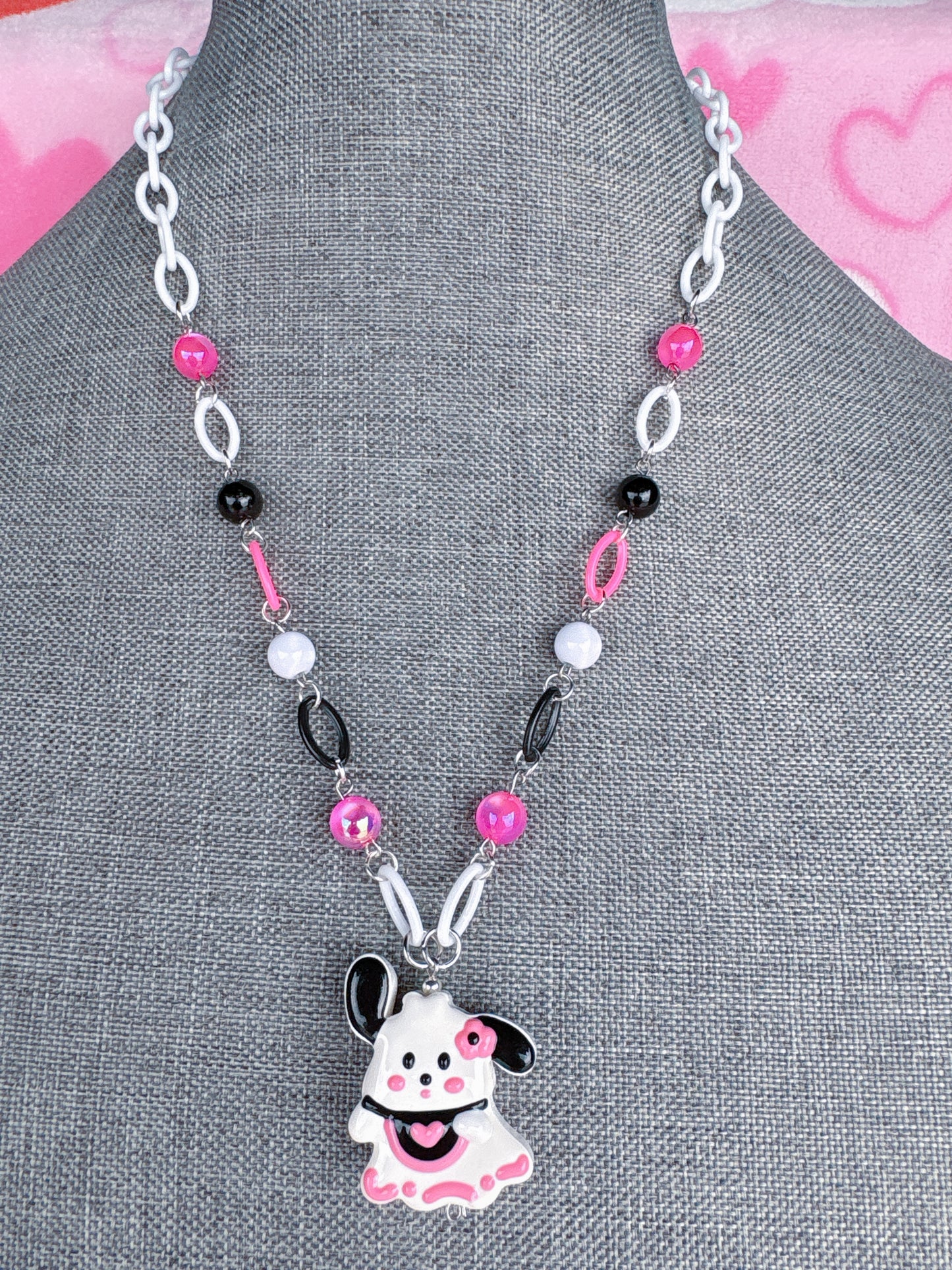 Ghost Puppy Necklace