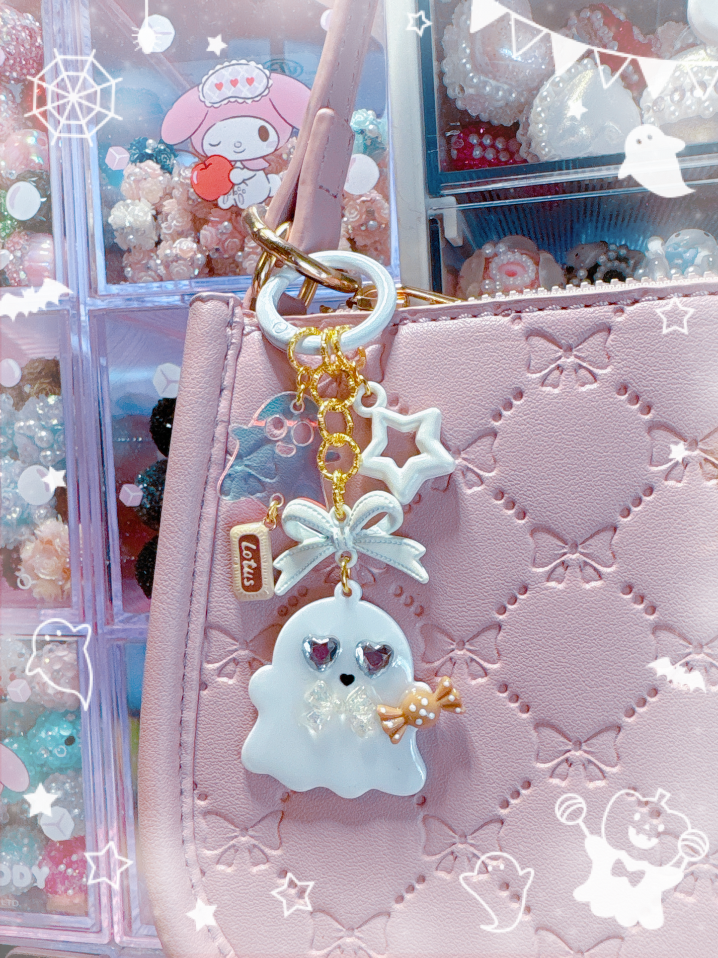 Ghost Keychain