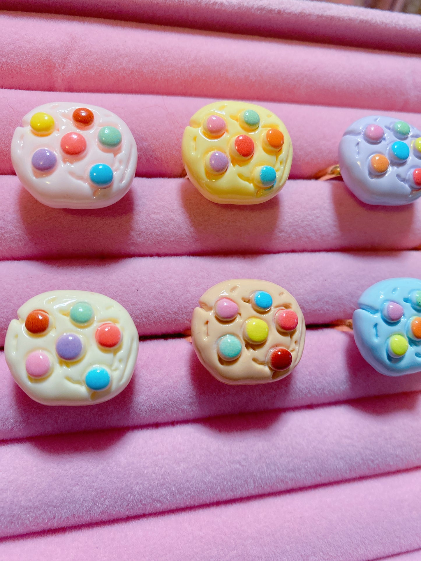 Rainbow Cookie Ring