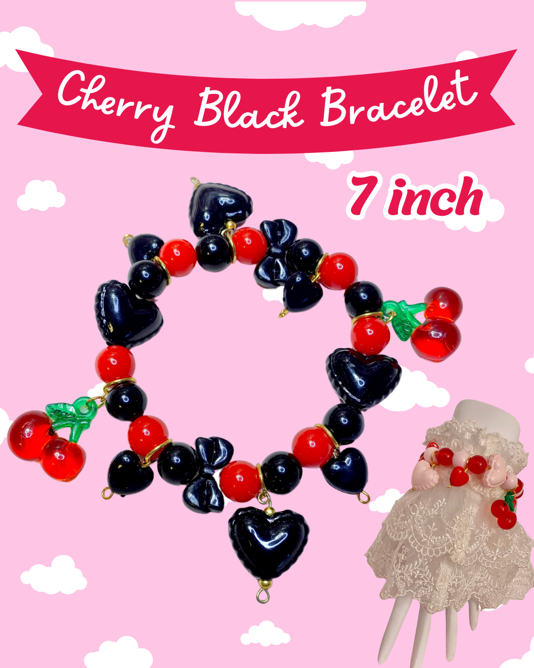 Sweet Cherry Bracelet