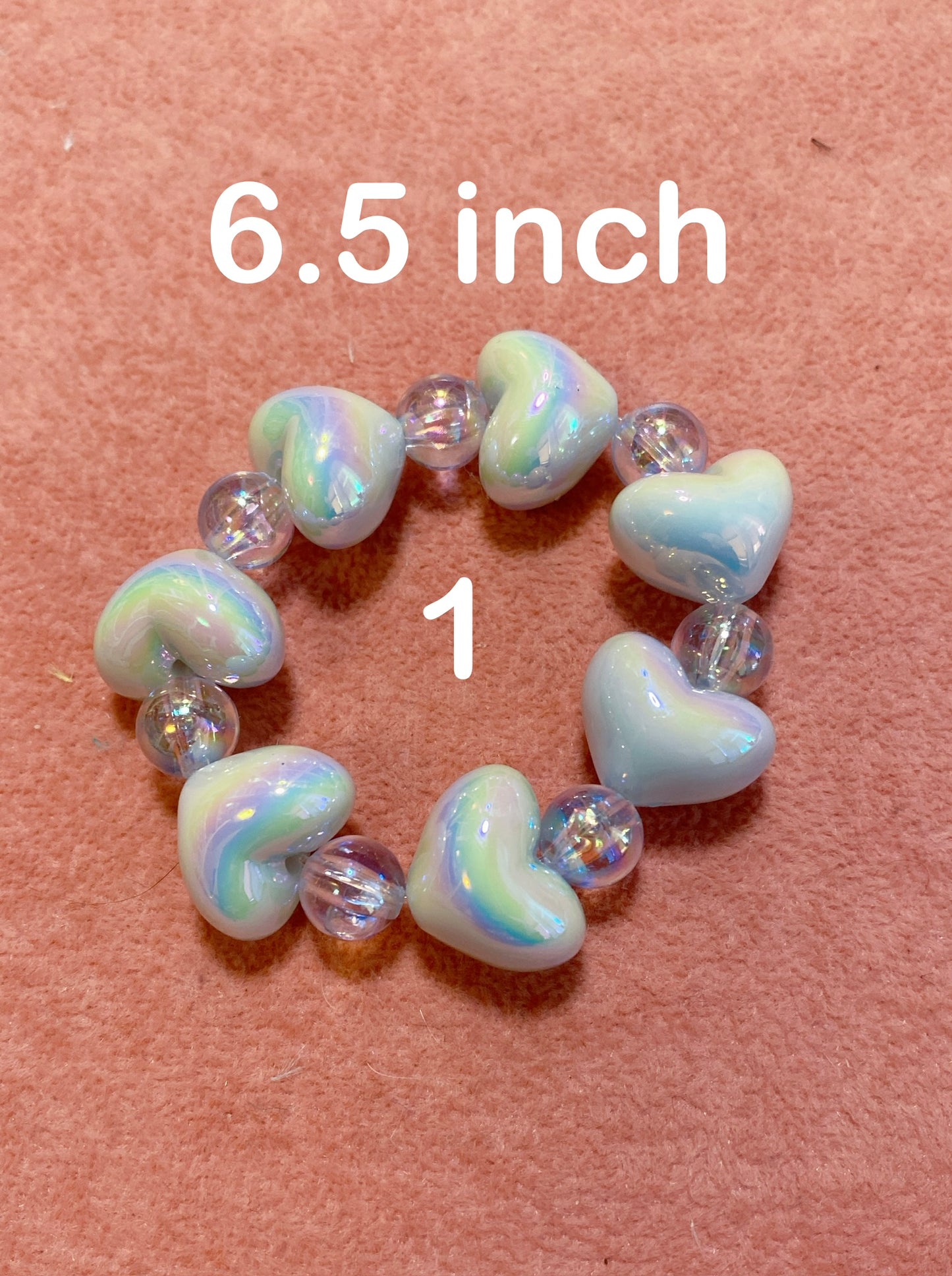 Blue Hearts Bracelet